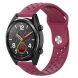 Ремешок Deexe Holes Strap для Samsung Galaxy Gear S3 - Wine Red (278200WR). Фото 1 из 4
