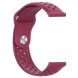 Ремешок Deexe Holes Strap для Samsung Galaxy Gear S3 - Wine Red (278200WR). Фото 3 из 4