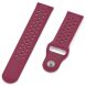Ремешок Deexe Holes Strap для Samsung Galaxy Gear S3 - Wine Red (278200WR). Фото 4 из 4