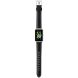 Ремінець Deexe Leather Strap для Samsung Galaxy Fit 3 - Black (349016B). Фото 3 з 4