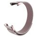 Ремешок Deexe Milanese Stainless Steel для Xiaomi Mi Band 7 Pro - Rose Gold (301609RG). Фото 3 из 3