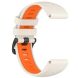 Ремінець Deexe Modern Strap для годинників Garmin з шириною кріплення QuickFit 20mm - Starlight / Orange (270816SO). Фото 2 з 7