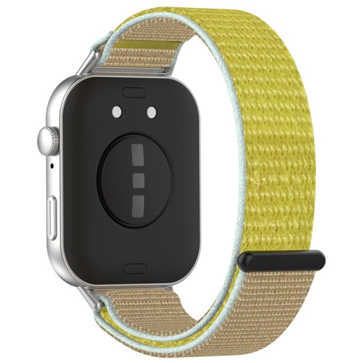 Ремінець Deexe Nylon Loop для Huawei Watch Fit 3 - Camel: фото 1 з 7