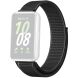Ремінець Deexe Nylon Loop для Samsung Galaxy Fit 3 - Black (349001B). Фото 1 з 3