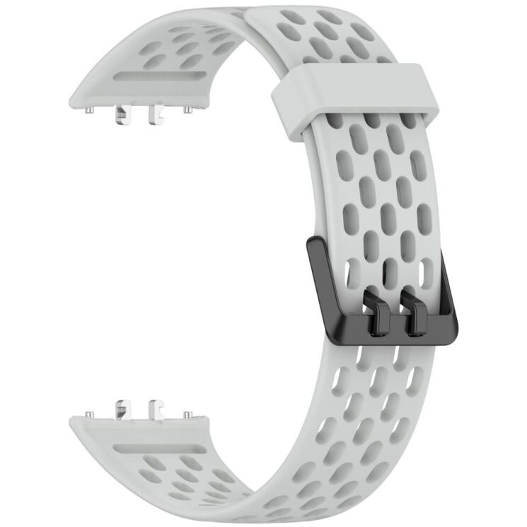Ремінець Deexe Ocean Strap для Samsung Galaxy Fit 3 - Light Grey: фото 2 з 7