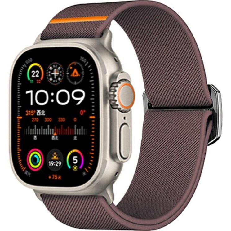 Ремешок Deexe Orbit Flex для Apple Watch 42 (Series 10) / 41 / 40 / SE 40 / 38 - Purple: фото 2 из 5