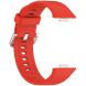 Ремінець Deexe Silicone Band для Huawei Watch Fit 3 / Fit 4 / Fit 4 Pro - Red (357126R). Фото 4 з 10