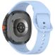 Ремінець Deexe Silicone Band для Samsung Galaxy Watch 8 (40/44mm) / 8 Classic - Baby Blue (384190TT). Фото 1 з 7