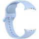 Ремінець Deexe Silicone Band для Samsung Galaxy Watch 8 (40/44mm) / 8 Classic - Baby Blue (384190TT). Фото 4 з 7