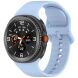 Ремінець Deexe Silicone Band для Samsung Galaxy Watch 8 (40/44mm) / 8 Classic - Baby Blue (384190TT). Фото 2 з 7