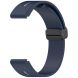 Ремінець Deexe Soft Line для годинників Garmin з кріпленням Quick Fit 22mm - Midnight Blue / White (271413LW). Фото 5 з 8