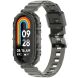 Ремешок Deexe Solid Color для Xiaomi Mi Smart Band 8 / 9 - Transparent Black (326041H). Фото 1 из 9