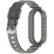 Ремешок Deexe Solid Color для Xiaomi Mi Smart Band 8 / 9 - Transparent Black (326041H). Фото 3 из 9