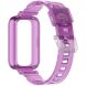 Ремешок Deexe Solid Color для Xiaomi Mi Smart Band 9 Active / Redmi Band 3 - Purple (372403V). Фото 3 из 11
