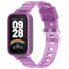 Ремешок Deexe Solid Color для Xiaomi Mi Smart Band 9 Active / Redmi Band 3 - Purple (372403V). Фото 2 из 11