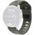 Ремінець Deexe Sport Band для годинників з шириною кріплення 20 мм - Grey Green: фото 1 з 3