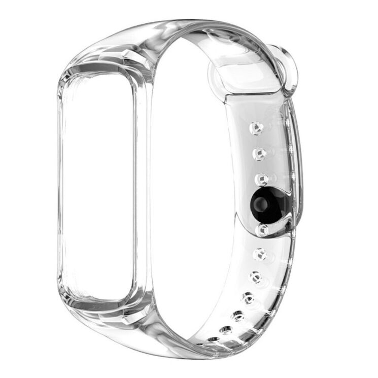 Ремешок Deexe Translucent Strap для Samsung Galaxy Fit 2 (SM-R220) - Transparent: фото 1 из 15