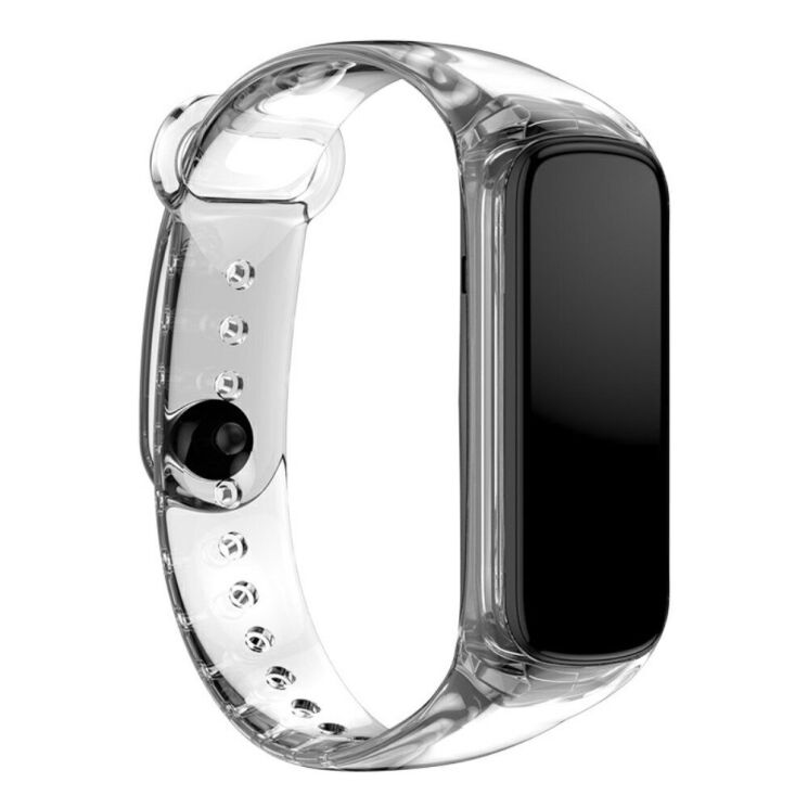Ремешок Deexe Translucent Strap для Samsung Galaxy Fit 2 (SM-R220) - Transparent: фото 9 из 15