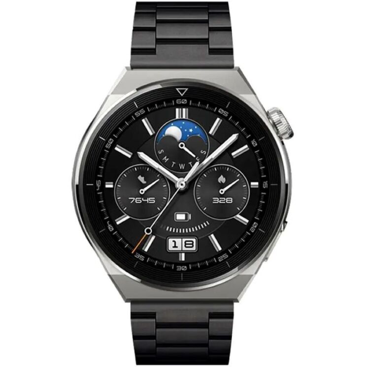 Ремінець Hoco WH06 для годинників з шириною кріплення 22мм - Black (895553B) Ремінець Hoco WH06 для годинників з шириною кріплення 22мм - Black: фото 2 з 5