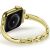 Ремешок KALEBOL Glam Strap для Apple Watch 46 / 45 / 44 / SE 44 / 42 (Series 1-3) / Ultra / Ultra 2 - Gold: фото 1 из 6