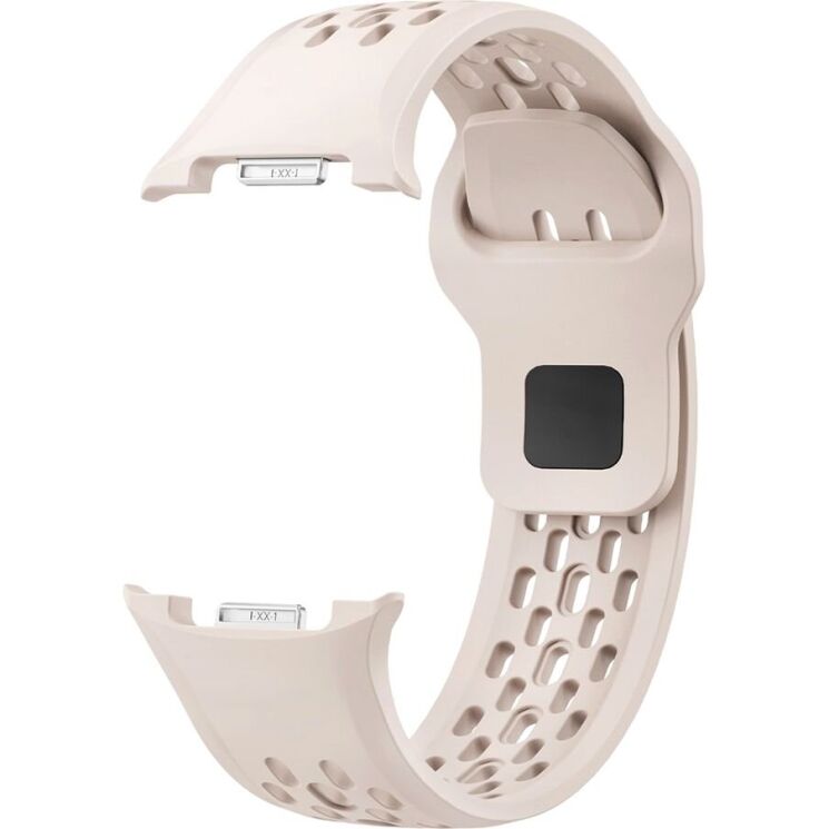 Ремінець KALEBOL Hole Design для Samsung Galaxy Watch 8 (40/44mm) / 8 Classic - Starlight: фото 2 з 7