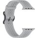 Ремінець Reframe Holes Fit для Apple Watch 49 / 46 / 45 / 44 / SE 44 / 42 (Series 1-3) / Ultra / Ultra 2 - Light Grey (371829LH). Фото 3 з 7