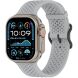 Ремінець Reframe Holes Fit для Apple Watch 49 / 46 / 45 / 44 / SE 44 / 42 (Series 1-3) / Ultra / Ultra 2 - Light Grey (371829LH). Фото 4 з 7