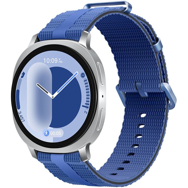 Ремінець Reframe Sport Linear для Samsung Galaxy Watch 8 (40/44mm) / 8 Classic - Blue / Black: фото 2 з 5