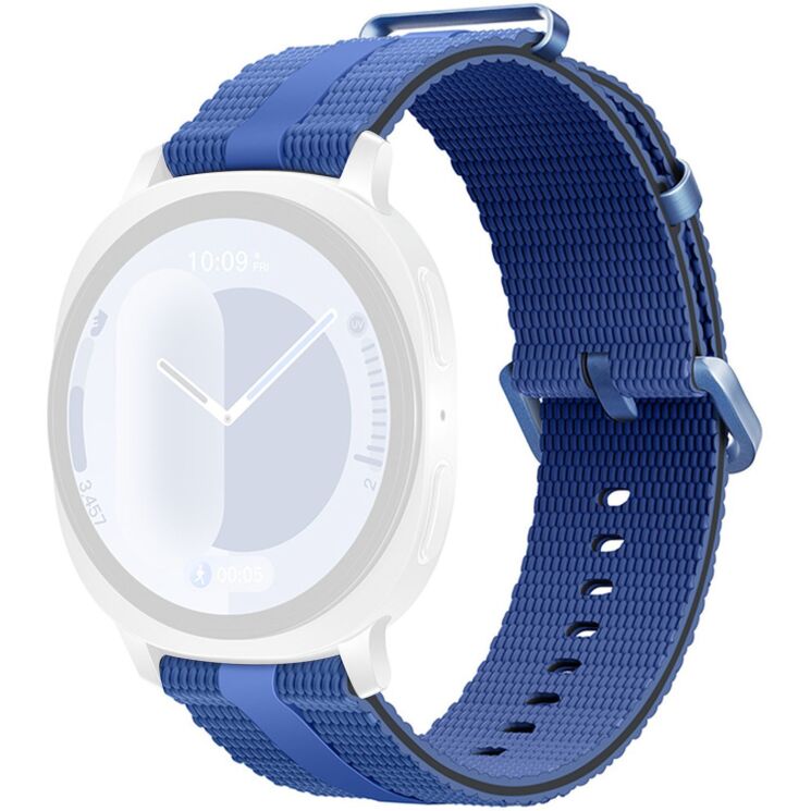 Ремінець Reframe Sport Linear для Samsung Galaxy Watch 8 (40/44mm) / 8 Classic - Blue / Black: фото 1 з 5