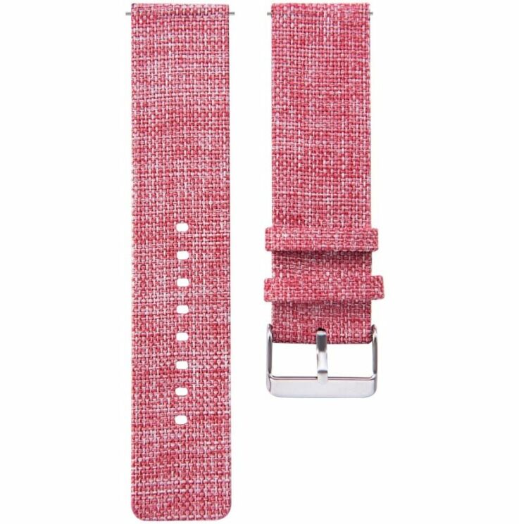 Ремінець UniCase Cloth Texture для Samsung Watch Active / Active 2 40mm / Active 2 44mm - Pink: фото 3 з 4