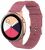 Ремінець UniCase Cloth Texture для Samsung Watch Active / Active 2 40mm / Active 2 44mm - Pink: фото 1 з 4