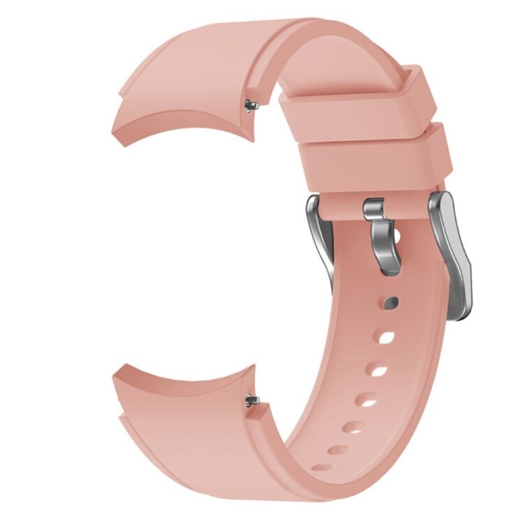 Ремешок UniCase Silicone Band для Samsung Galaxy Watch 4 / 4 Classic / 5 / 5 Pro / 6 / 6 Classic / 7 / FE - Pink: фото 3 из 7