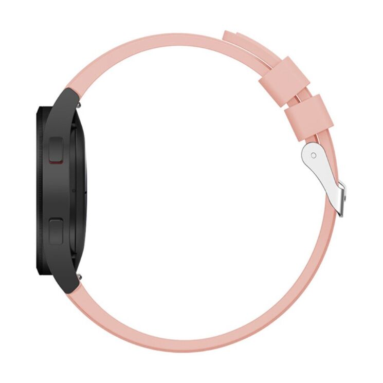 Ремешок UniCase Silicone Band для Samsung Galaxy Watch 4 / 4 Classic / 5 / 5 Pro / 6 / 6 Classic / 7 / FE - Pink: фото 4 из 7
