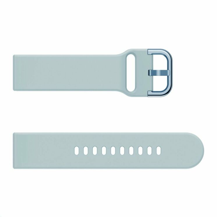 Ремешок UniCase Silicone Strap для Huawei Watch GT / Watch GT2 46mm / Watch GT 2e / Watch GT2 46mm - Baby Blue: фото 4 из 6