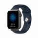 Ремешок UniCase Silicone Strap для Xiaomi Mi Watch (Chinese) - Navy Blue (249601DB). Фото 1 из 7