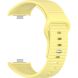 Ремешок UniCase Silicone Strap для Xiaomi Redmi Watch 6 / 6 Active / 6 Lite / 5 / 4 - Yellow (391406Y). Фото 3 из 8