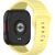 Ремешок UniCase Silicone Strap для Xiaomi Redmi Watch 6 / 6 Active / 6 Lite / 5 / 4 - Yellow: фото 1 из 8