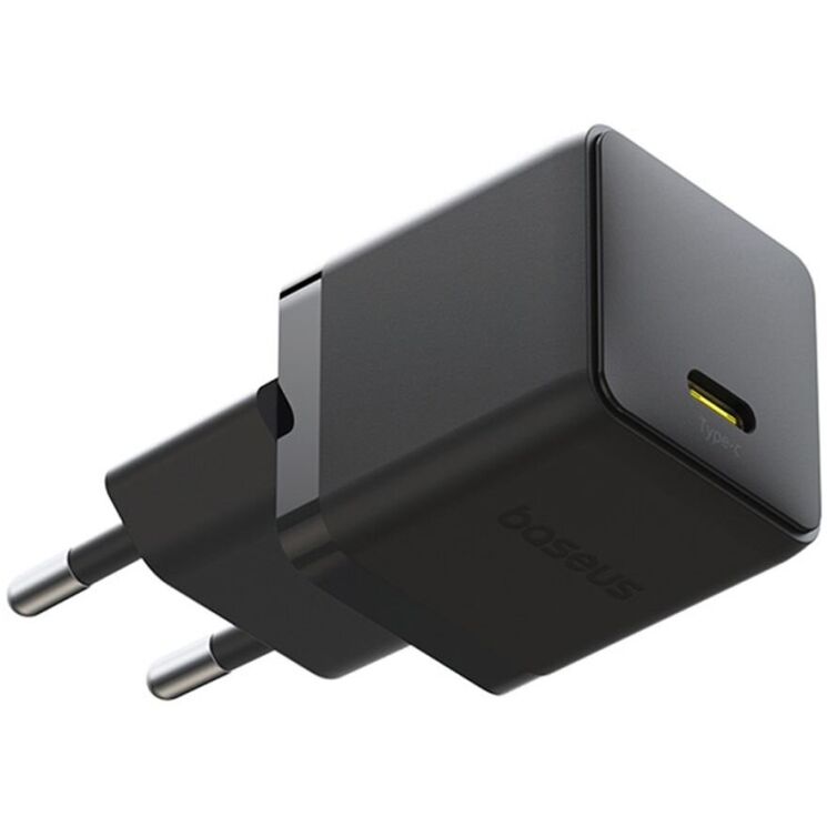 Сетевое зарядное устройство Baseus Palm 1C (30W) + кабель Type-C to Type-C (P10111605113-01) - Black: фото 3 из 19