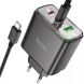 Сетевое зарядное устройство Hoco CS44A 65W + кабель Type-C to Type-C - Black (960185B). Фото 2 из 5
