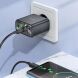Сетевое зарядное устройство Hoco CS44A 65W + кабель Type-C to Type-C - Black (960185B). Фото 5 из 5