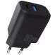 Сетевое зарядное устройство Proove Silicone Power Plus 30W (Type-C + USB) - Black (346176B). Фото 3 из 7