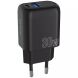 Сетевое зарядное устройство Proove Silicone Power Plus 30W (Type-C + USB) - Black (346176B). Фото 1 из 7