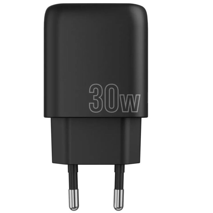 Сетевое зарядное устройство Proove Silicone Power Plus 30W (Type-C + USB) - Black: фото 5 из 7