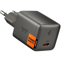 Сетевое зарядное устройство Spigen EE301EU GaN 30W (Type-C) ACH10447 - Gunmetal: фото 1 из 7