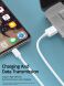Мережевий зарядний пристрій USAMS T21 Travel Charger + кабель Type-C - White (141944W). Фото 8 з 8