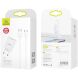 Мережевий зарядний пристрій USAMS T21 Travel Charger + кабель Type-C - White (141944W). Фото 2 з 8