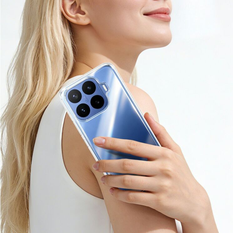 Силіконовий чохол IMAK UX-10 Series для Xiaomi 17T Pro - Transparent: фото 8 з 9
