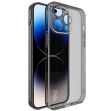 Силиконовый чехол IMAK UX-5 Series для Apple iPhone 14 Pro Max - Transparent Black (306804H)