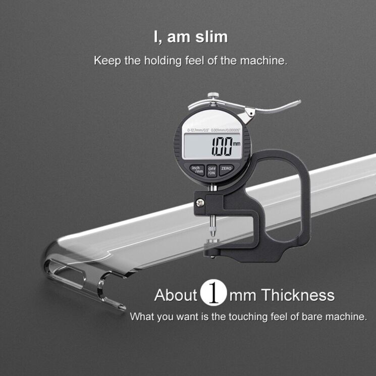 Силиконовый чехол IMAK UX-5 Series для Nothing CMF Phone 1 - Transparent: фото 4 из 8