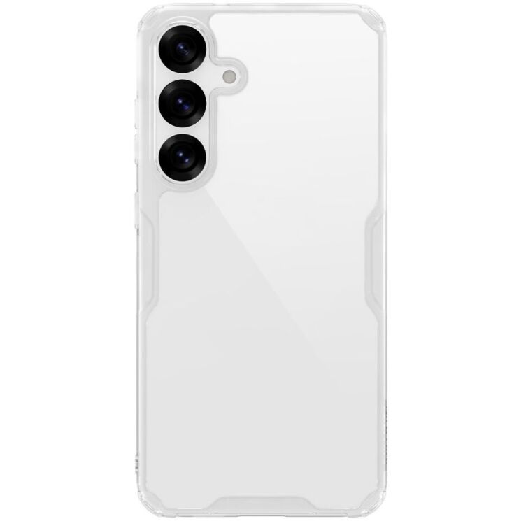 Силиконовый чехол NILLKIN Nature TPU Pro для Samsung Galaxy S25 Plus (S936) - White: фото 1 из 13